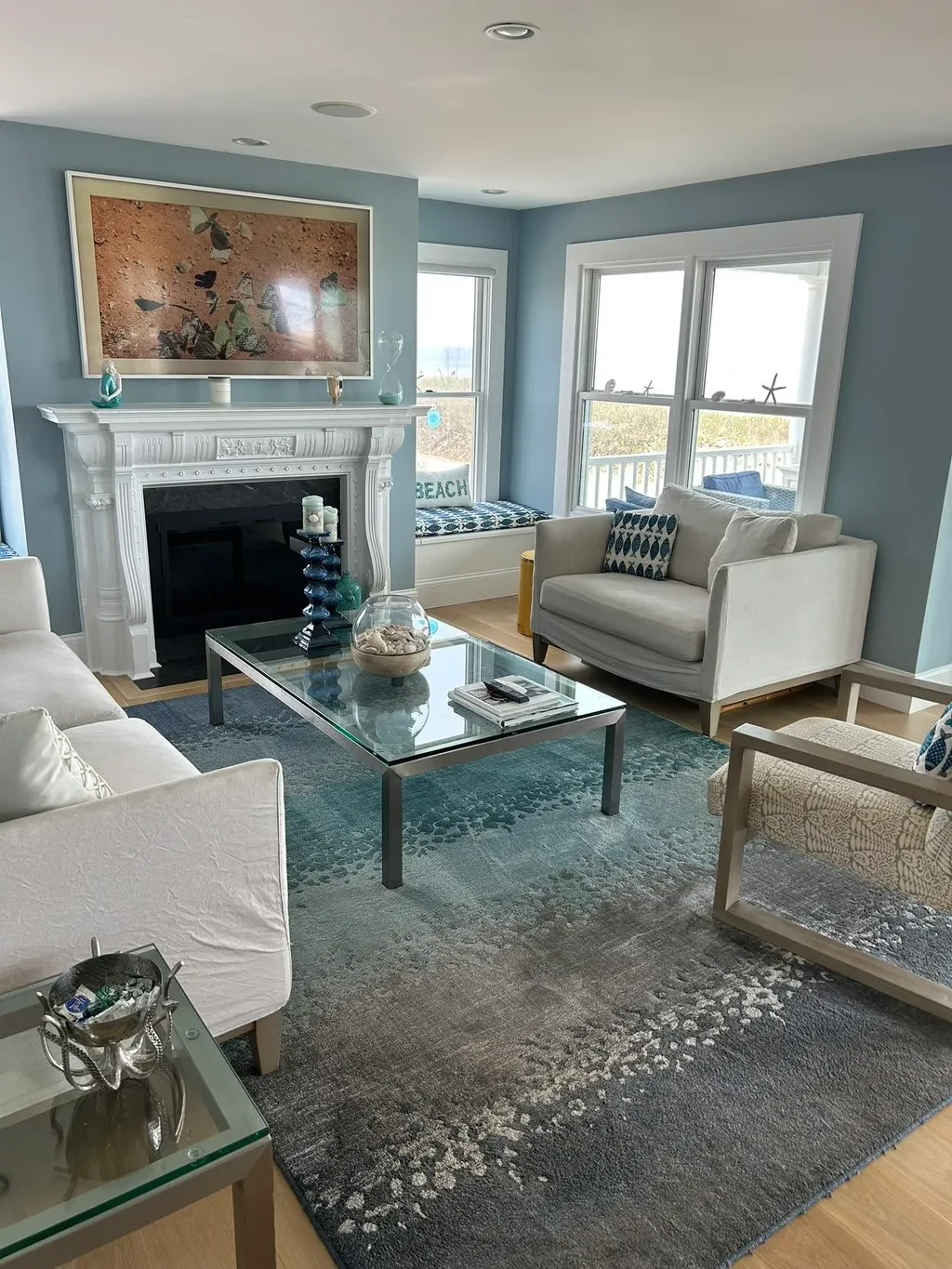Bright cleaned living room