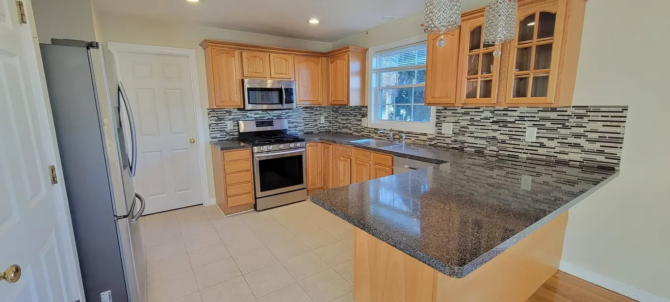 Clean kitchen counters